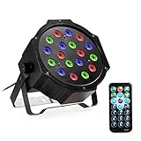 OxyLED OxyMas PL103 LED DJ Party Effect Lighting | Remote Control Activated with Sound Control and RGB Effects DJ Stage Party Lighting for Disco/ Clubs/ Bar/ Banquet/ Wedding/ Party