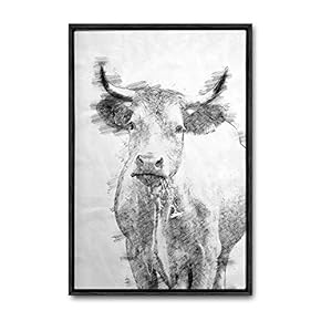 Framed Canvas Wall Art Animals, Flowers, Birds Canvas Prints Home Artwork Decoration for Living Room, Bedroom - 16x24 inches