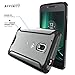 Poetic Affinity Series Thin Dual Material Bumper Case for Motorola Moto G Play/Moto G4 Play - Black/Clear