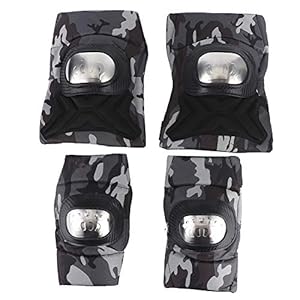 Hoogwaardige mooie elegante herkenbare beschermende uitrusting Elleboogbeschermers Kniebeschermers voor scooters voor…