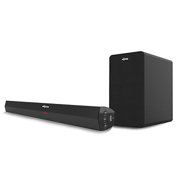 axess soundbar with wired subwoofer