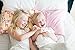 Little Sleepy Head Toddler Pillowcase, 100% Cotton & Hypoallergenic Pillow Case for Toddler Pillow, Snug Fit Envelope Pillowcase, 13x18 Pillowcase, Pilllow Sold Separately (Pink Giraffes)