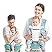 Kidsidol Baby Carrier 4-in-1 Ergonomic Baby Wrap Carrier Comfortable for 0-36 Months Newborn to Toddler (Turquoise)