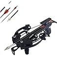 125lbs Draw WT-Mini Striker Pistol Crossbow with 5 Hunting Bolt Pack - Mini Crossbow for Fishing and Hunting Up to 300 fps Target Practice