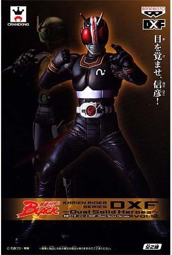 Rider series DXF ~ Dual Solid Heroes ~ vol.12 Kamen Rider Black separately