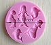 Yunko New Pretty Mermaid Shaped 3d Silicone Cake Fondant Mold, Cake Decoration Tools, Soap, Candle Moulds