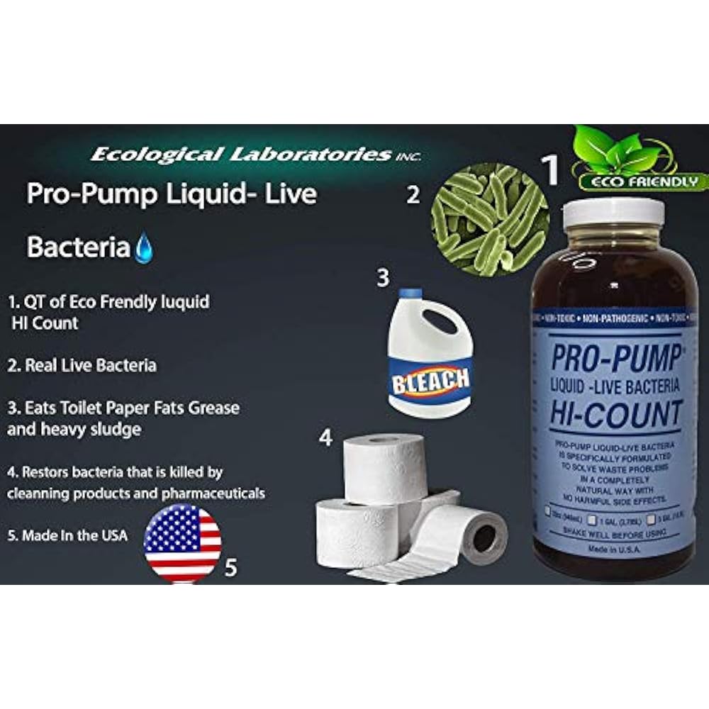 Pro Pump Septic Tank Treatment1 Year Supply Upgrade Your System