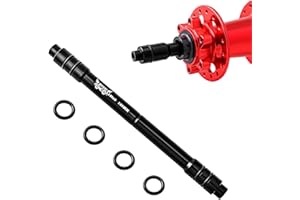 MUQZI Bicycle QR Adapter 12/15 to 9mm Front Wheel Hub Adapter 100/135/142/148mm Thru Axle Hub Quick Release for Mountain Road Bike