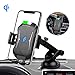 Auto Clamping Wireless Car Charger, 10W/7.5W Qi Fast Charging Car Mount,Windshield & Dashboard Air Vent Phone Holder Compatible with iPhone Xs/Xs/Max/XR/X/8/8Plus,Samsung S10+/ S10/ S9+/S9/S8/S7&More