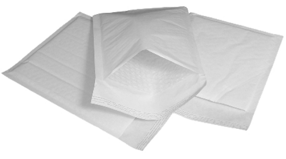 100 X Size 10 (340x445mm) White A3 Padded Bubble Lined Postal Mailing