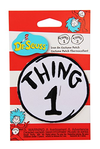 Dr. Seuss Thing 1 Embroidered Patch by elope