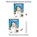 Konsait Pin the Nose on the Snowman Reusable Christmas Holiday Party Game with Blindfold Xmas Gift New Year Decoration Christmas Party Favor Supplies for Kids Girls Boys