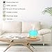 Essential Oil Diffuser, 500ml Aromatherapy Diffuser for Essential Oils Portable Oil Diffuser Ultrasonic Humidifier with 4 Timer Set, Adjustable Mist Mode, Auto Waterless Shut Off and 7 Color LED Light