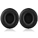 Solo 2/3 Wireless Earpads - JECOBB Replacement Ear Cushion Pads with Protein Leather and Memory Foam for Beats Solo 2.0/3.0 Wireless On Ear Headphones ONLY (Black)