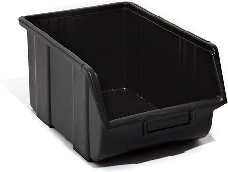 Apilables Visión Caja Almacenamiento Buzón ecobox 350 x 220 x ...