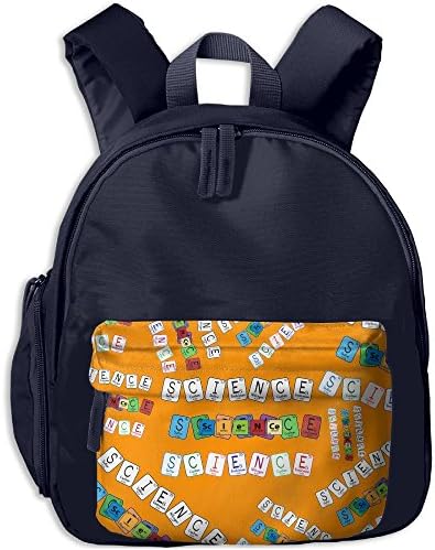 Science Periodic Table Children Floral Print School Backpacks Durable School Bookbags With Pockets
