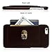 Lockwood iPhone 6/6s Snap On Wallet Case | Vintage Dark Brown | Travel Wallet With Card Holder | Ultra Slim & Lightweight Design | Classic Cases for Modern Devices | (4.7