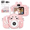 Kids-Camera-with-Silicone-Case-200MP-Rechargeable-Kids-Digital-Dual-Camera-with-20-Inch-IPS-Screen-1080P-Video-Camcorder-32GB-SD-Card-Selfie-Childrens-Camera-Toy-for-Boys-Girls-Age-3-12-Pink Kids Camera with Silicone Case, 20.0MP Rechargeable Kids Digital Dual Camera with 2.0 Inch IPS Screen 1080P Video…