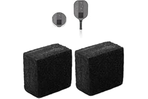 2 Pack Pickleball Paddle Eraser, Effortless Carbon Fiber Cleaner Removes Residue, Dirt & Scratches Compatible with Raw Carbon