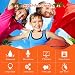 [2019 Newest Kids Camera] Kids Waterproof Camera, DECOMEN Digital Underwater Camera for Boys and Girls, 12MP HD Action Sport Camcorder with 2.0″ LCD, 8X Digital Zoom, Flash, Mic and 8G SD Card.thumb 3