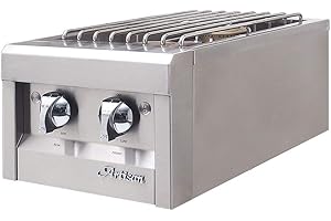 AL FRESCO Artisan Built-In Double Side Burner, Natural Gas (ARTP-SB2-LP)