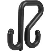 Klein Tools BC311 S-Hook for Lineman Bucket with 2-Inch Lip | Made in USA, S-Hook for Utility Buckets with 2-Inch Lip, Connects to all Bucket Work Center S-Hook Modules