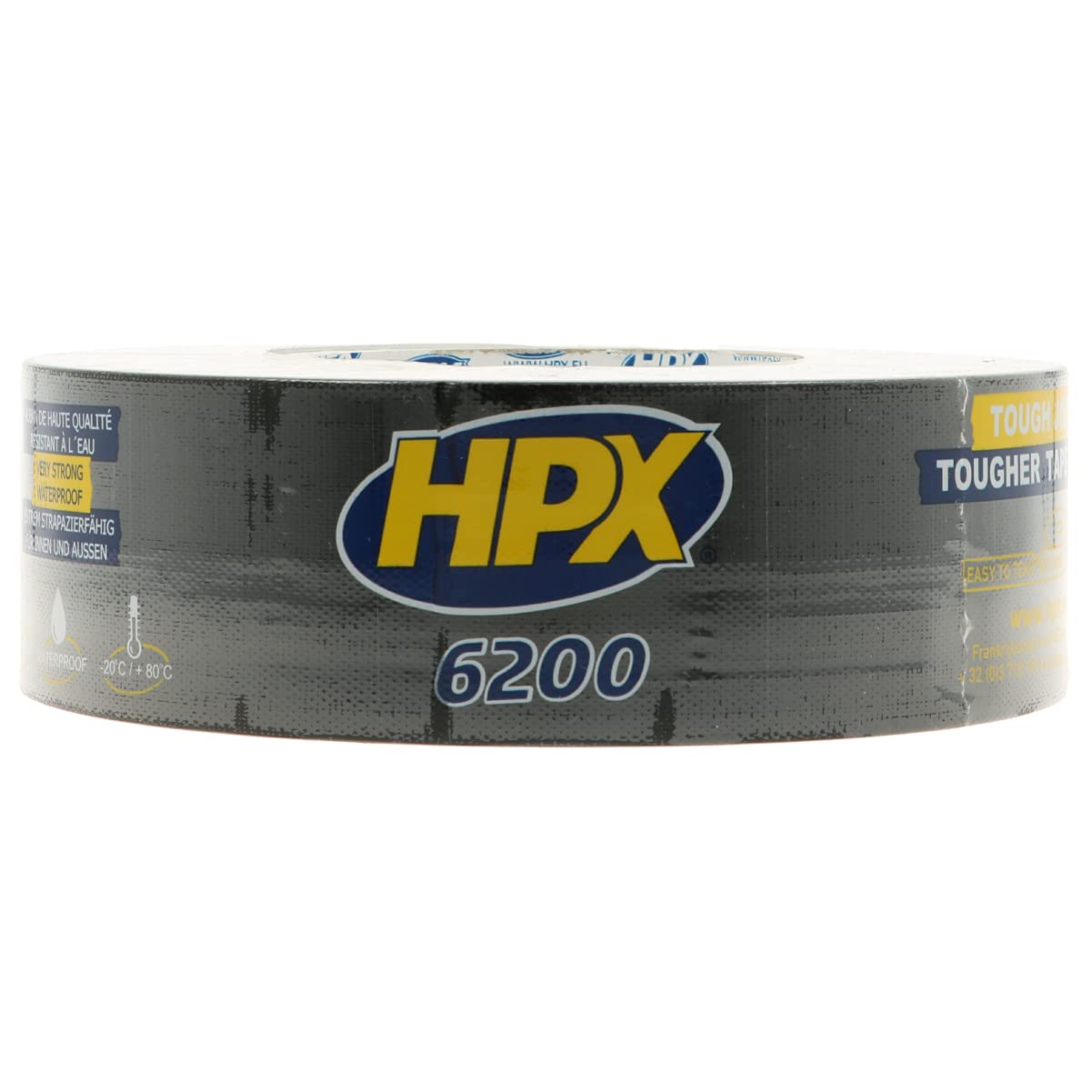 HPX 441318 Duct Tape 6200 Black 48 mm x 50 m