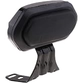 Kesoto Durable Motorcycle Sissy Bar Rear Passenger Back Rest Backrest Pad Cushion Universal Suitable for Motorcycle
