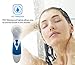 Waterproof Facial Cleansing Brush Face Scrubber Skin Microdermabrasion Exfoliator and Massager with 3 Brush Heads