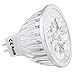 ELINKUME MR16-LED Landscape Recessed Lighting - Cool White 6500K 60 Degree Beam Angle 5W 300 Lumen, DC 12V for Landscape, Recessed, Track Lighting (10 Pack)