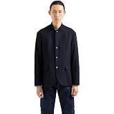 Armani Exchange Men's Wool Blend Zip Up Blazer Jacket