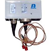 Ranco Dual Pressure Control, Differential,SPST O12-1506 - 1 Each