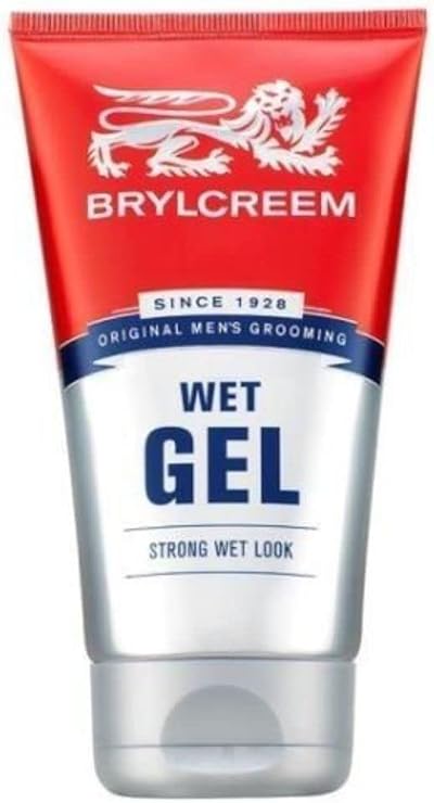 Brylcreem Wet Look Hair Gel Strong Hold Shine 150 ml