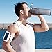 Gonex Sports Tritan Water Bottle 32oz 1000ml, Leak Proof Flip Top Lid, Opens with 1-Click, Eco Friendly BPA-Free Plastic for Gym, Yoga, Running, Outdoors, Cycling, and Camping