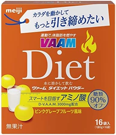 明治 ヴァームダイエットパウダー ピンクグレープフルーツ風味 6g×16袋