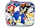 Sega Sonic the Hedgehog Team Tail, Knuckles, Shadow Insulated Blue Lunch Bag