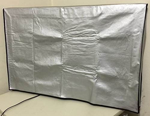 Comp Bind Technology TV COVER for Vizio E65-C3 65' SMART LED TV, Cover Heavy Duty Material,slides easily on your TV, Waterproof, Maximize TV Life Cover Size 58'W x 2'D x 33'H