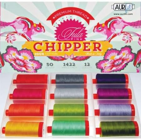 Aurifil Mako Thread Assortment - Tula Pink - Chipper