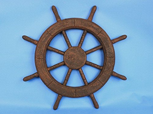 Hampton Nautical Flying Dutchman Ghost Pirate Ship Wheel