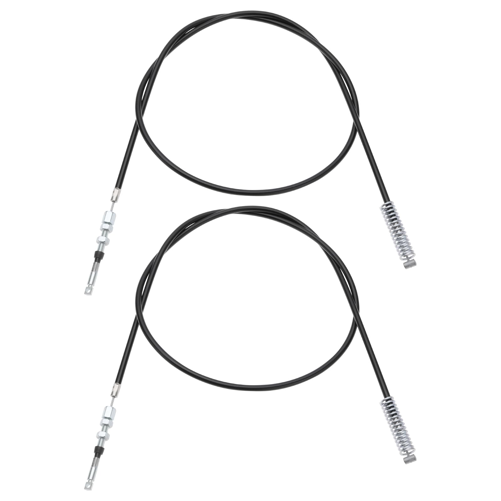 YINETTECH 2PCS Lawn Mower Drive Clutch Cable 54510-VB5-800 Mower Clutch Cable 132cm for Home Gardening Compatible with Honda HR194 HR214 HR216 HRA216