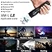 Reizarf LED Tactical Flashlight 1000 Lumens With Zoomable Adjustable Focus & 5 Modes. Military Grade & Waterproof with Rechargeable 18650 Lithium Battery and Charger. Includes Belt Holster