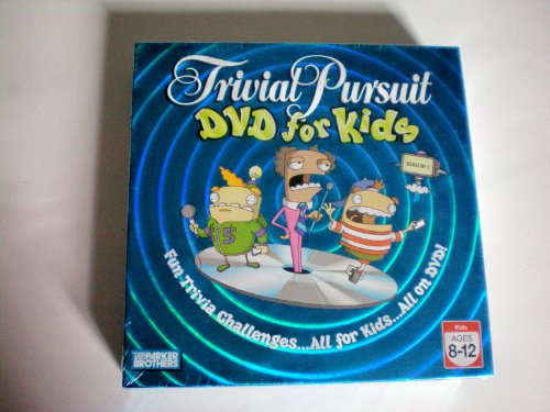 Trivial Pursuit DVD for Kids -- Fun Trivia Challenges...All for Kids...All on DVD! by Parker Brothers