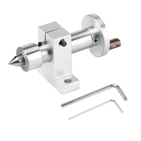 Einstellbare Double Bearing Live Center Drehteller DIY Teile für Mini Drehmaschine Holzbearbeitung Werkzeug