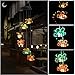 KUAHAIHINTERAL Wind Chime Outdoor Led Solar Powered Wind Chimes for Home/Party/Yard/Garden Decoration (Color Bee)