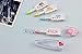 MengRan Correction Tape Set (add 3 Replaceable Cores) for School & Office Supplies, Lovely Kawaii Cute Creative Special Push-style design Correction Tape
