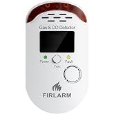 Vancart Plug in Natural-Gas-Detector for Home, Propane-Leak-Detector with LED Display, Portable Gas-Alarm for Kitchen, Apartment &amp; Rvs