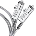 Enover 2 Pack Notebook Combination Laptop Computer Lock and Security Cable