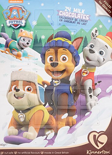 Paw Patrol Kinnerton Advent Calendar, 40g