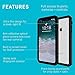 Re-sport iPhone Xs Max Waterproof Case, Underwater Full Sealed Shockproof Dustproof Protective Cellphone Cover Case IP68 Certified with Screen Protector Compatible with iPhone Xs Max 6.5 inch