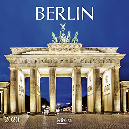 Berlin 2020: Broschürenkalender mit Ferienterminen by